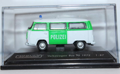 Bus polizei welly 1 - , 1:87