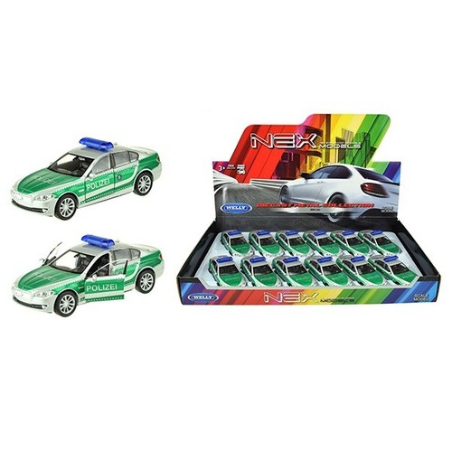 Modellauto bmw 535i polizei - modellauto,