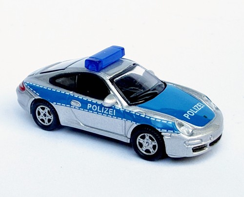 Porsche 911 silber - mit, blau