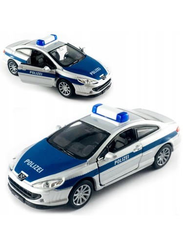 Peugeot 407 polizei welly - peugeot,