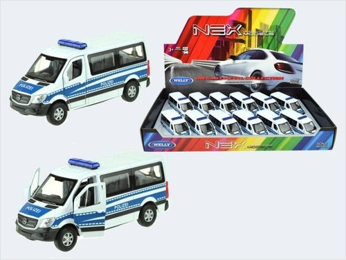 Modellauto polizei mercedes - polizei,