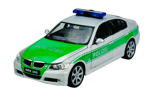 Welly bmw 330i e90 polizei - bmw,